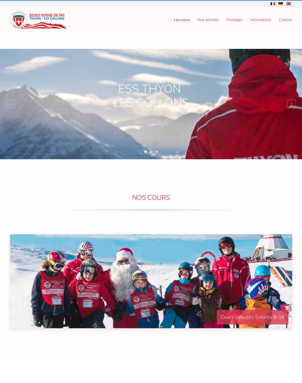 Création des sites internet / web, photographie & vidéo - Sion - Martigny - Sierre - Valais